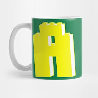 THE LETTER A, Customize My Minifig Mug